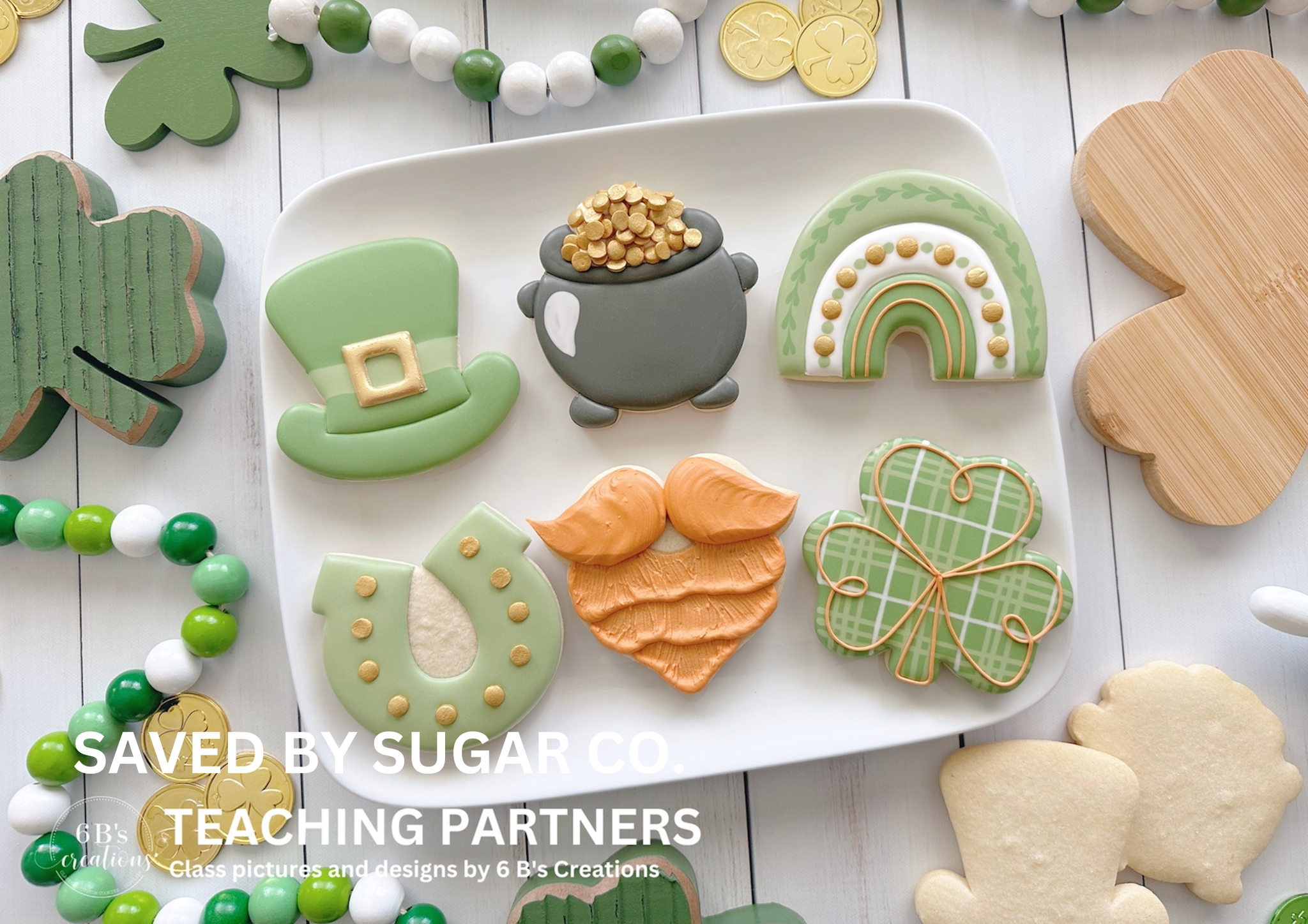 St. Patrick's Cookie Class Date: 03/17/24 Time: 10 am- 12:00 pm