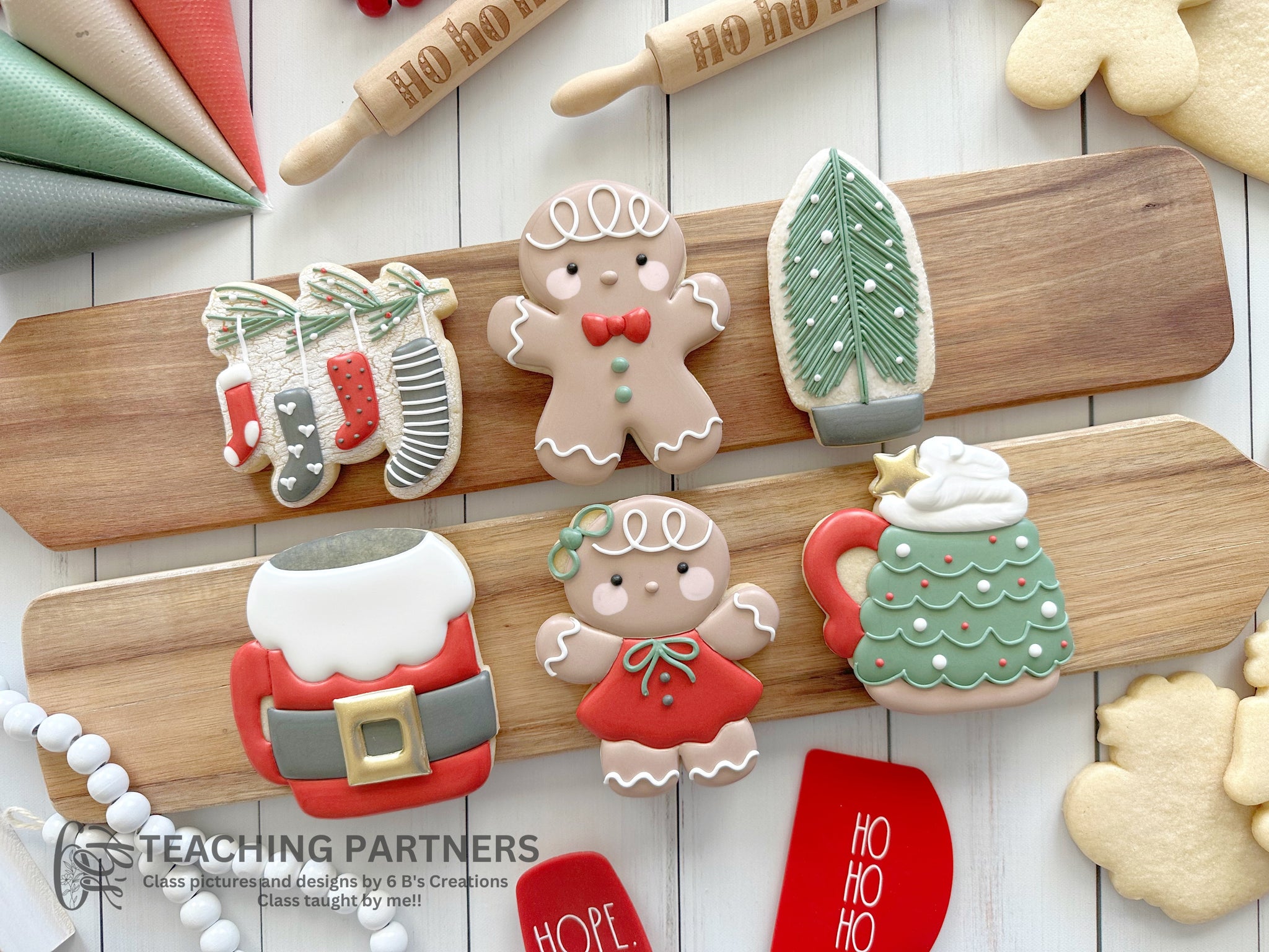 4. Classic Gingerbread Cookie Class Date: 12/08/24 Time: 8:30 am-10:30 am