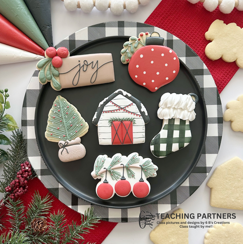Christmas Intermediate Cookie Class (3) Date: 12/14/25 Time: 2:00pm- 4:00pm