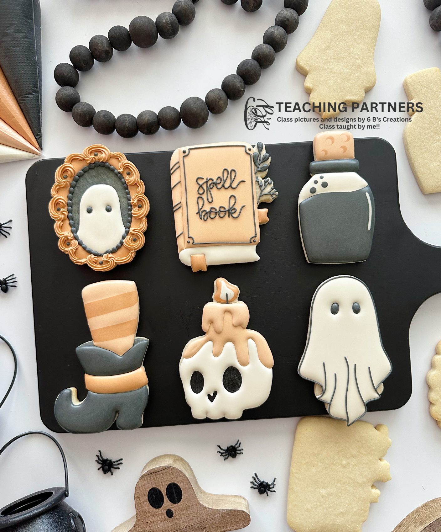 Halloween Intermediate Cookie Class (2) Date: 10/26/25 Time: 2:00pm-4:00pm